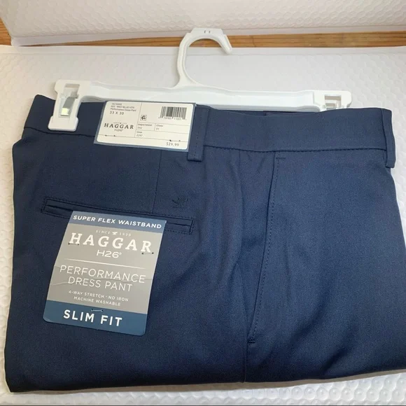 Haggar | Pants | Haggar Slim Fit Dress Pants 33x3 | Poshmark